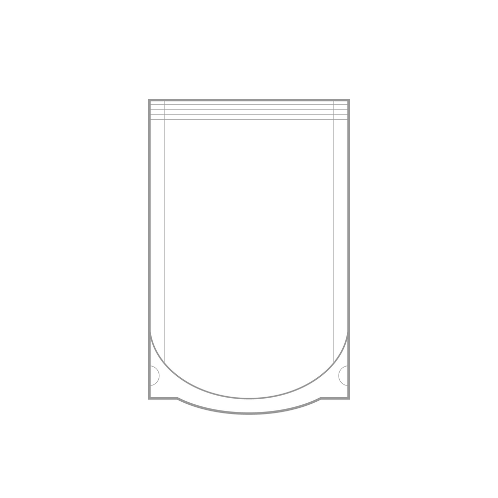 Illustration Beutelform Doypack / Standbodenbeutel
